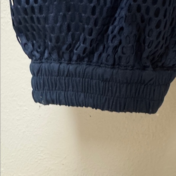 Wildfang Empower Navy Mesh Jogger Pants - Picture 9 of 10